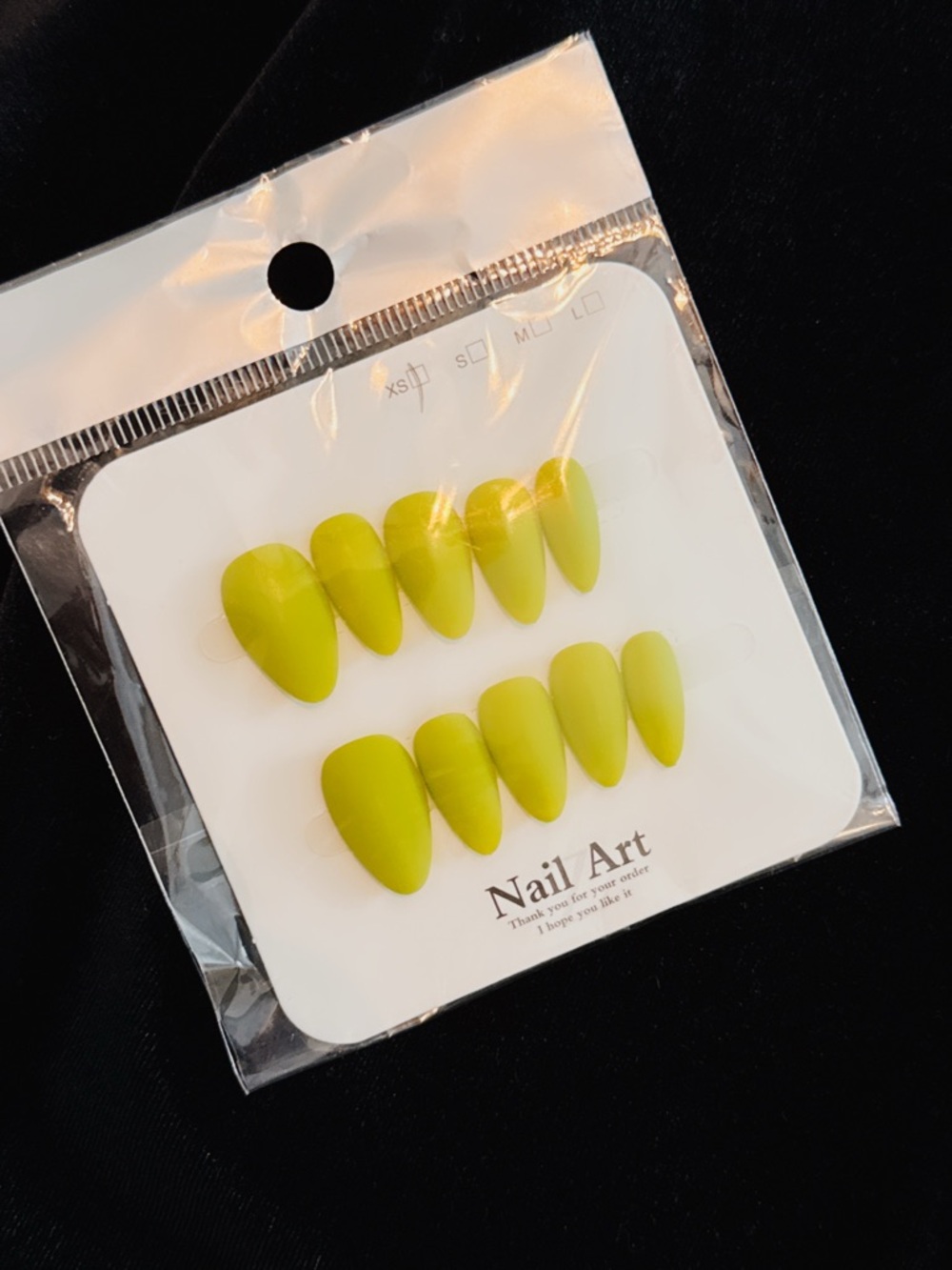 Lime Green Matte Stiletto Press-On Nails